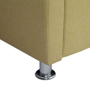 Fotoliu cubic, verde, material textil - Img 7