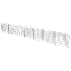 Gabion perete, oțel galvanizat, 450 x 30 x 50 cm - Img 2