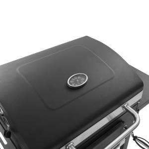 Grătar barbecue cu cărbuni, raft inferior, negru - Img 12