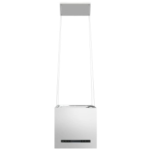 Hotă suspendată insulă LCD senzor tactil 37 cm oțel inoxidabil - Img 8