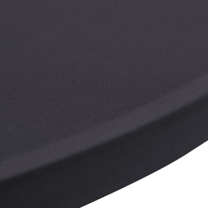 Husă elastică pentru masă, 4 buc., antracit, 80 cm - Img 5