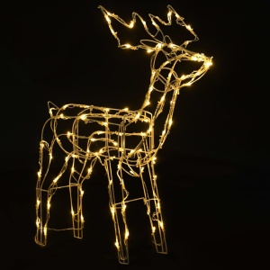 Instalație de lumini de Crăciun cu reni, 3 piese, 229 LED-uri - Img 4