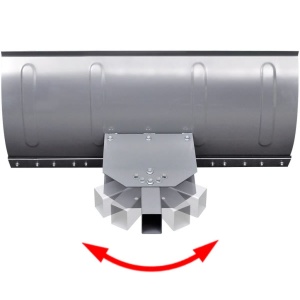 Lamă pentru plug de zăpadă, universală, 100 x 44 cm - Img 3