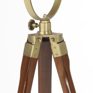 Lampă de podea cu trepied, 97 cm, lemn masiv de mango - Img 10