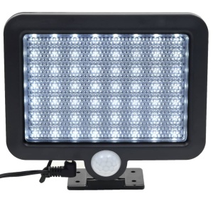 Lampă solară cu senzor de mișcare, lumini LED, alb - Img 7
