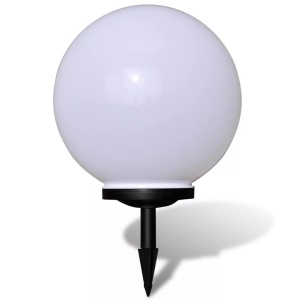 Lampă solară pentru exterior cu LED-uri + țăruș, 40 cm, 1 buc - Img 2