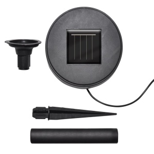 Lămpi de grădină cu LED, 6 buc., țăruși &amp; panouri solare - Img 8