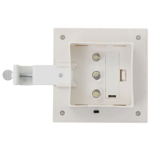 Lămpi solare de exterior, 12 buc., alb, 12 cm, pătrat, LED - Img 6