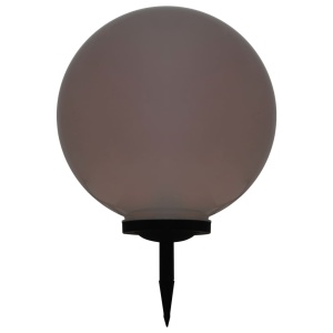Lămpi solare de exterior, 2 buc., 50 cm, RGB, sferic, LED - Img 2
