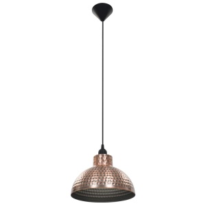 Lustre semisferice de culoare arămie, 2 buc. - Img 4