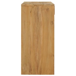 Masă consolă, 100 x 35 x 75 cm, lemn masiv de tec - Img 8