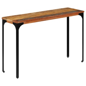Masă consolă, 120x35x76 cm, lemn masiv reciclat - Img 9
