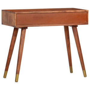 Masă consolă, 90 x 35 x 76 cm, lemn masiv de acacia - Img 5