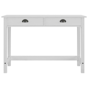 Masă consolă Hill Range cu 2 sertare, 110x45x74 cm, lemn masiv pin - Img 3