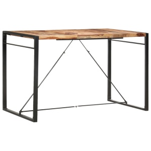 Masă de bar, 180 x 90 x 110 cm, lemn masiv de sheesham - Img 5