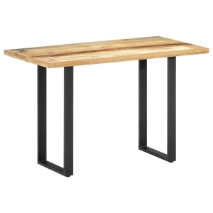 Masă de bucătărie, 120 x 60 x 76 cm, lemn masiv reciclat