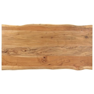 Masă de bucătărie, 160 x 80 x 76 cm, lemn masiv de acacia - Img 4