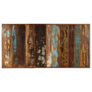 Masă de bucătărie, 160x80x75 cm, lemn masiv reciclat - Img 4