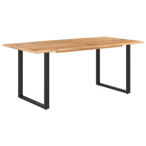 Masă de bucătărie, 180 x 90 x 76 cm, lemn masiv de acacia - Img 7