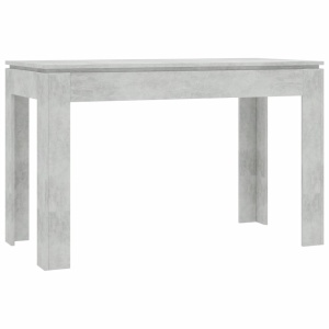 Masă de bucătărie, gri beton, 120 x 60 x 76 cm, PAL - Img 2