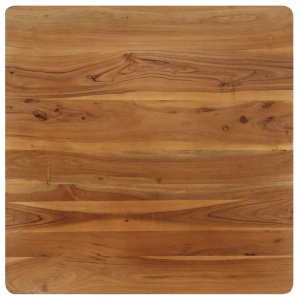 Masă de bucătărie, lemn masiv de acacia, 75 x 75 x 76 cm - Img 2