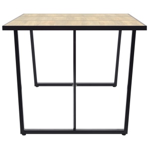 Masă de bucătărie, stejar, 200 x 100 x 75 cm, MDF - Img 3