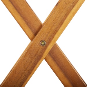 Masă de grădină pliabilă, 70 x 70 x 75 cm, lemn masiv de acacia - Img 11