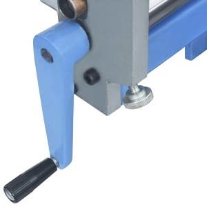 Mașină de indoit placă de oțel, operare manuală, 320 mm - Img 5
