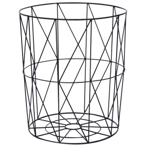 Măsuță de cafea, negru, Ø 47 cm - Img 2