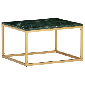 Măsuță de cafea verde 60x60x35cm piatră naturală aspect marmură - Img 9