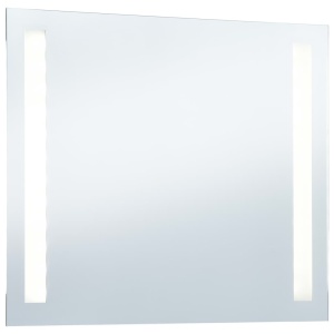 Oglindă de perete de baie cu LED, 60 x 50 cm - Img 4