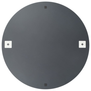 Oglindă fără ramă, 80 cm, sticlă, rotund - Img 3