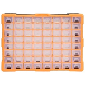 Organizator cu 64 de sertare, 52 x 16 x 37,5 cm - Img 4