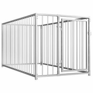Padoc de câini pentru exterior, 100 x 200 x 100 cm