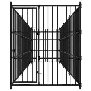 Padoc pentru câini de exterior, 450 x 150 x 185 cm - Img 2
