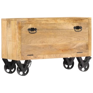 Pantofar, 86 x 35 x 55 cm, lemn masiv de mango - Img 10