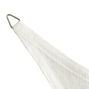 Pânză parasolar, alb, 2 x 2 m, HDPE - Img 3