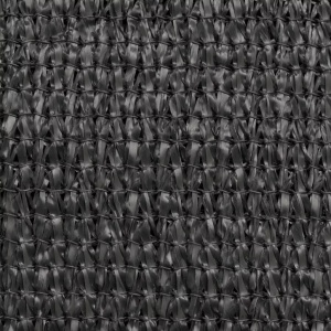 Pânză parasolar, antracit, 2 x 2 m, HDPE, pătrat - Img 2