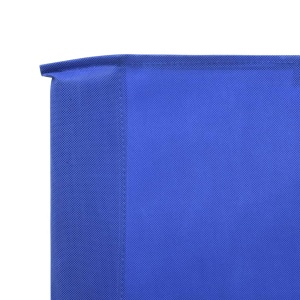 Paravan anti-vânt cu 6 panouri, azur, 800 x 120 cm, textil - Img 4