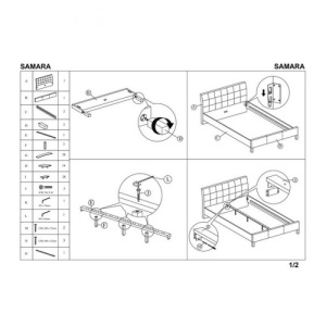 Pat HM Samara 160x200 alb - Img 10