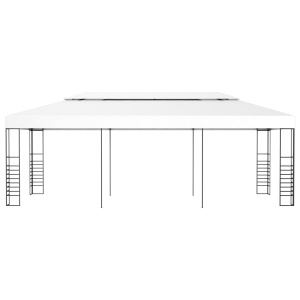 Pavilion marchiză, alb, 6 x 3 m - Img 2