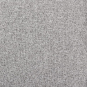 Perdea opacă, aspect pânză, cu ocheți, gri, 290 x 245 cm - Img 3
