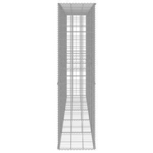 Perete gabion cu capace, 300 x 50 x 200 cm, oțel galvanizat - Img 4