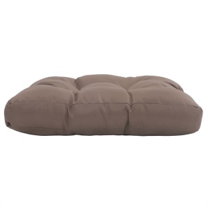 Pernă de scaun grădină, gri taupe, 60x60x10 cm, material textil - Img 2