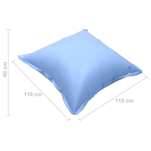 Perne gonflabile de iarnă pentru piscine supraterane 10 buc PVC - Img 5