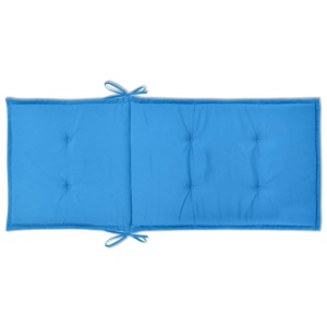 Perne scaun de grădină, 2 buc, albastru, 120 x 50 x 3 cm - Img 6
