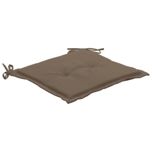 Perne scaun de grădină, 4 buc., gri taupe, 40 x 40 x 3 cm - Img 7