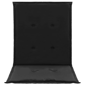 Perne scaun de grădină, 4 buc., negru, 100 x 50 x 3 cm - Img 4