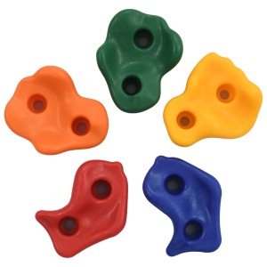 Pietre de cățărat, 20 buc., multicolor, PE - Img 2