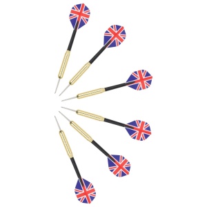 Placă de darts profesională din sisal, cu dulap și 6 săgeți - Img 6